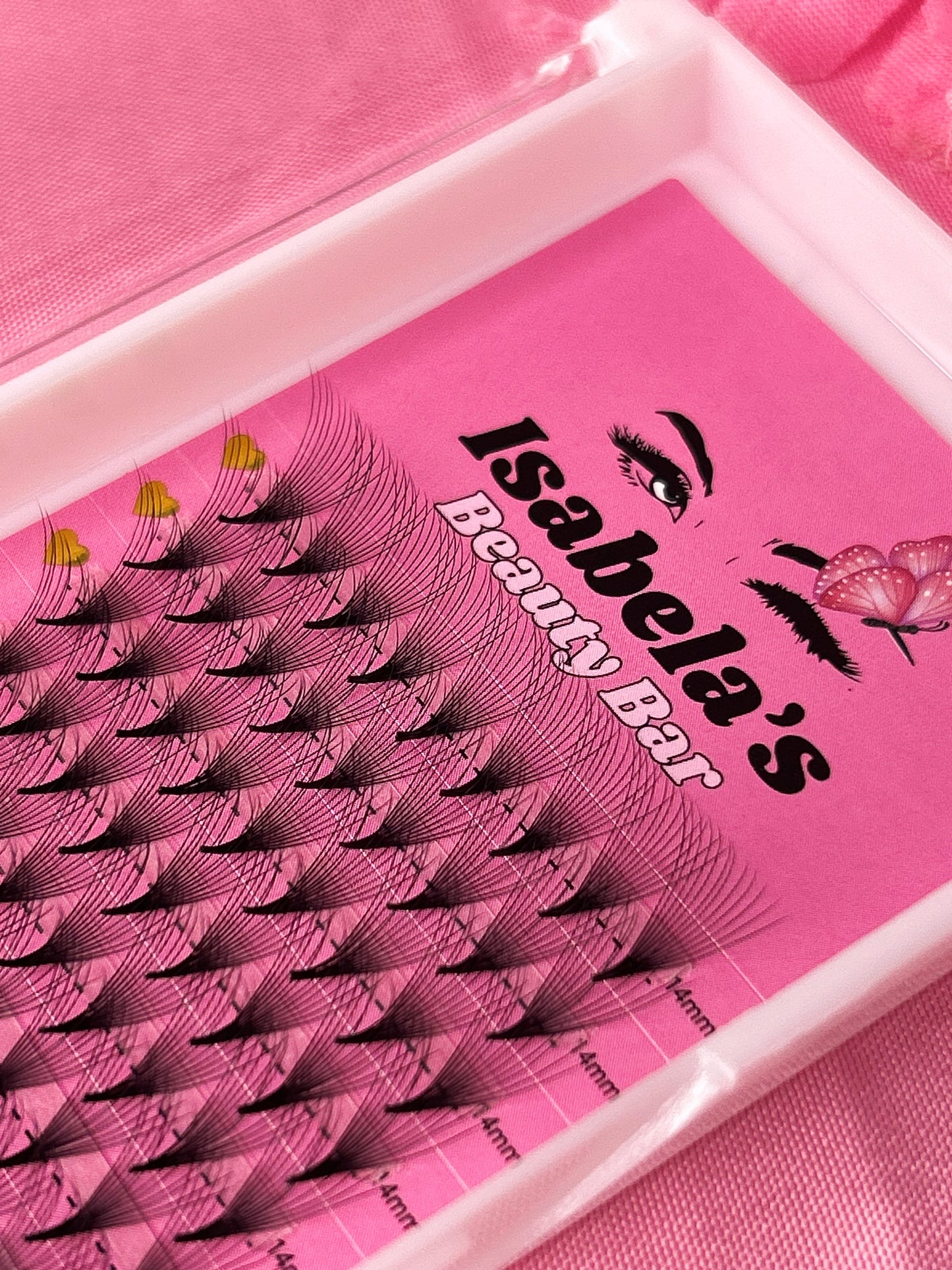 12D Pointy Premade Fans💗