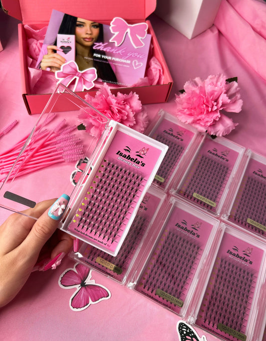 12D Pointy Premade Fans💗